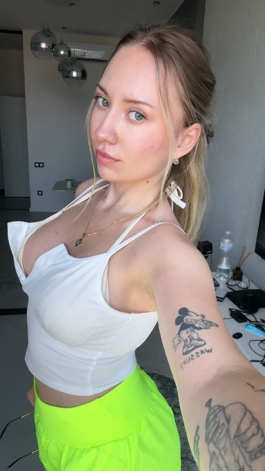 KateV in her underwear in Varangal