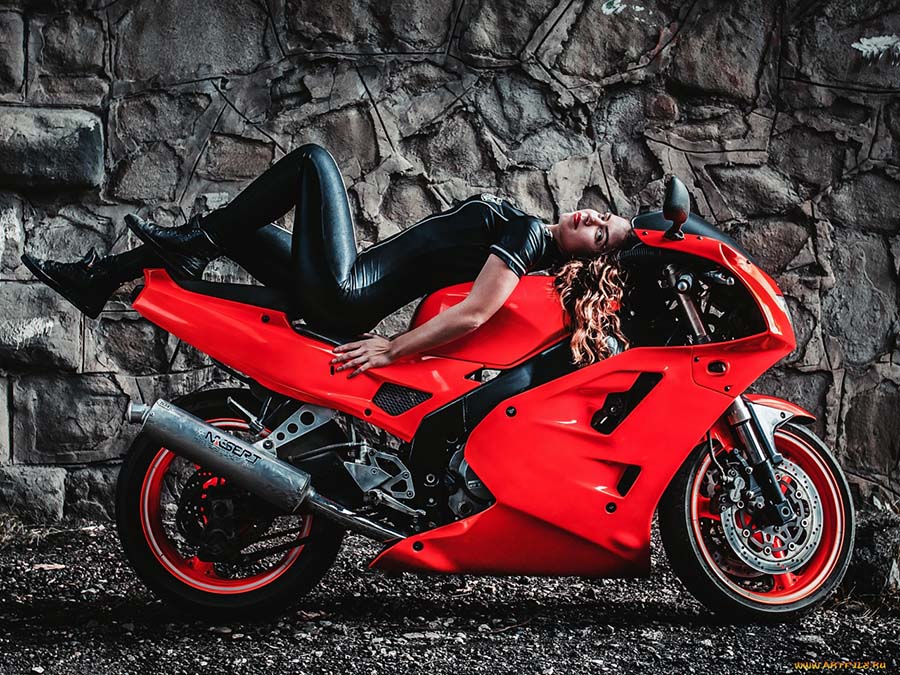 Beautiful girl Beautiful girls and motorcycles in Varangal