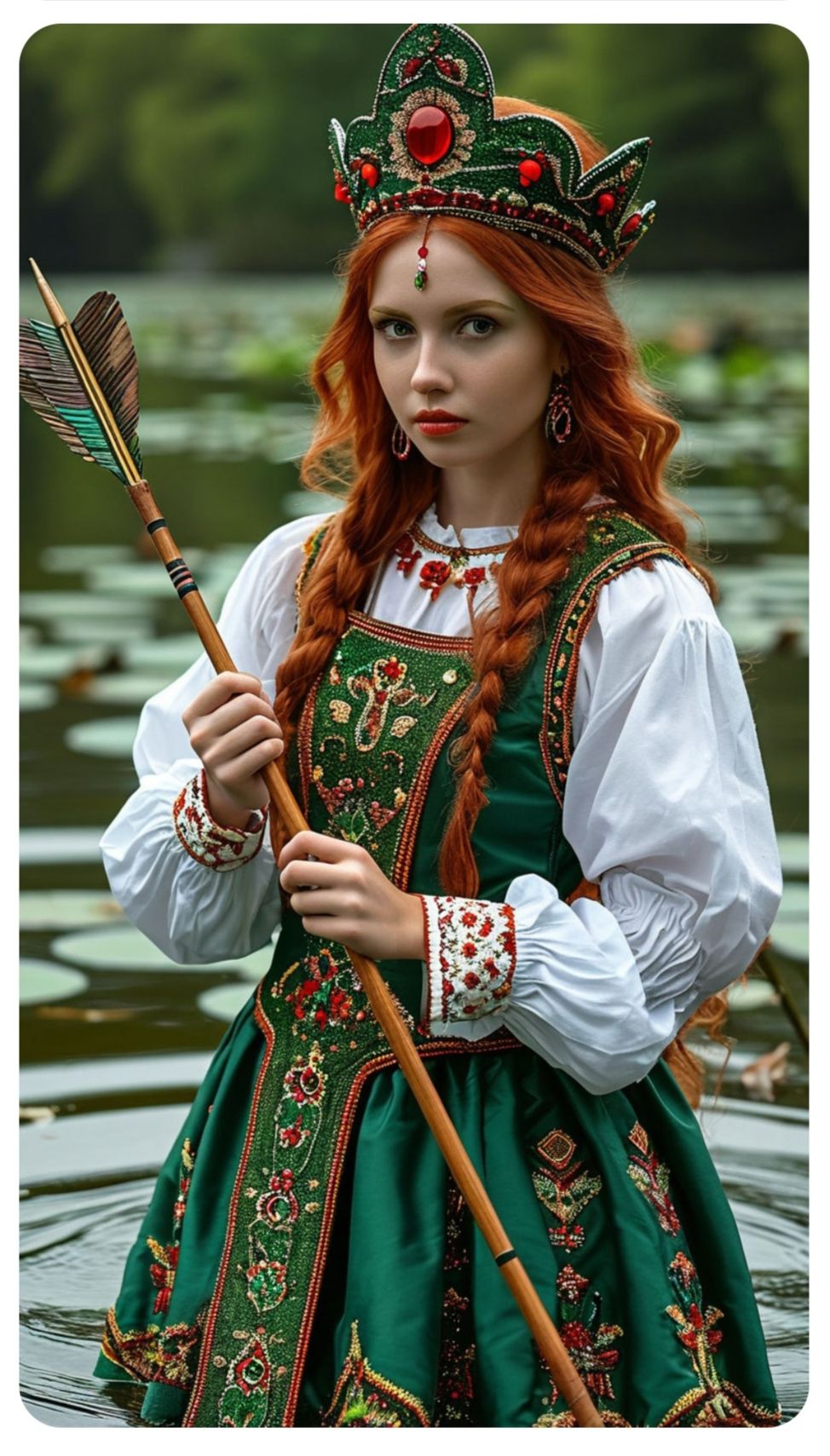 Nude girl Girls in Slavic costumes in Varangal