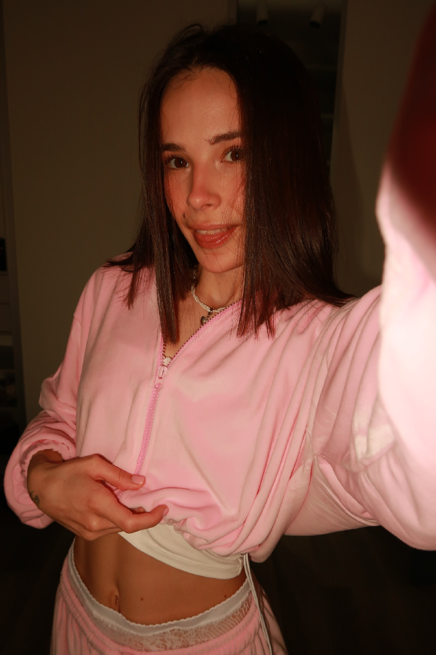 Tina brings the glow — live moments in Varangal